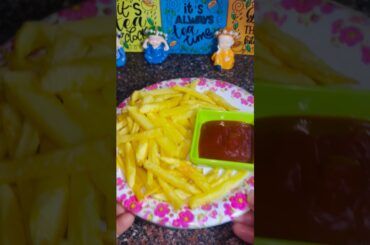 Crispy French Fries recipe #shorts #trending #cooking #viralshort #recipe