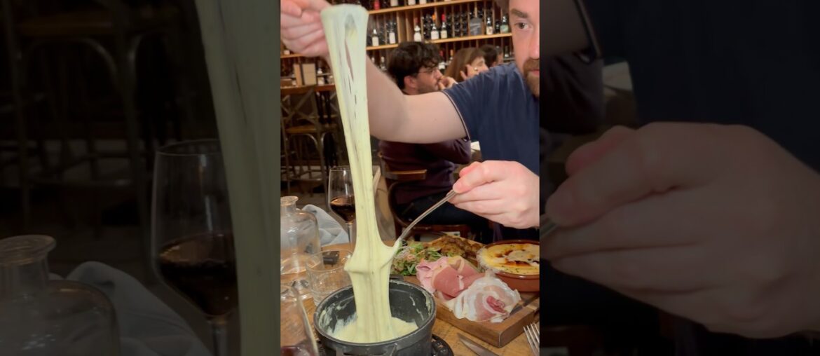 La fondue au Saint-Nectaire😱