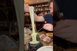 La fondue au Saint-Nectaire😱