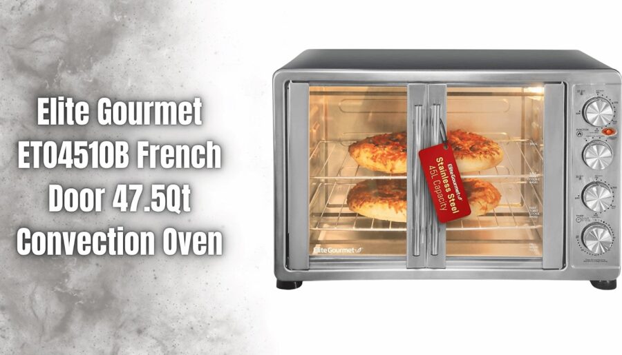 Elite Gourmet ETO4510B Review | 47.5Qt French Door Oven Beast!
