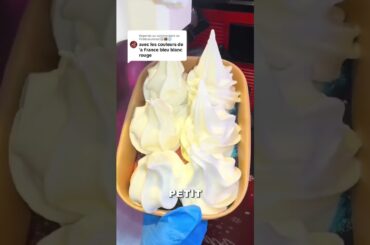Une glace au couleur de la France #food #bonnecuisine #recette #icecream #icecream
