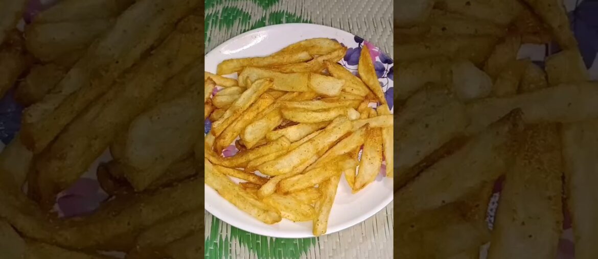 😋 “Perfect French Fries Recipe | बाहर से crispy अंदर से soft”#shorts #viralvideo