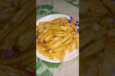 😋 “Perfect French Fries Recipe | बाहर से crispy अंदर से soft”#shorts #viralvideo