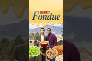 Trying Fondue for the first time | Swiss Gastronomy | Annecy