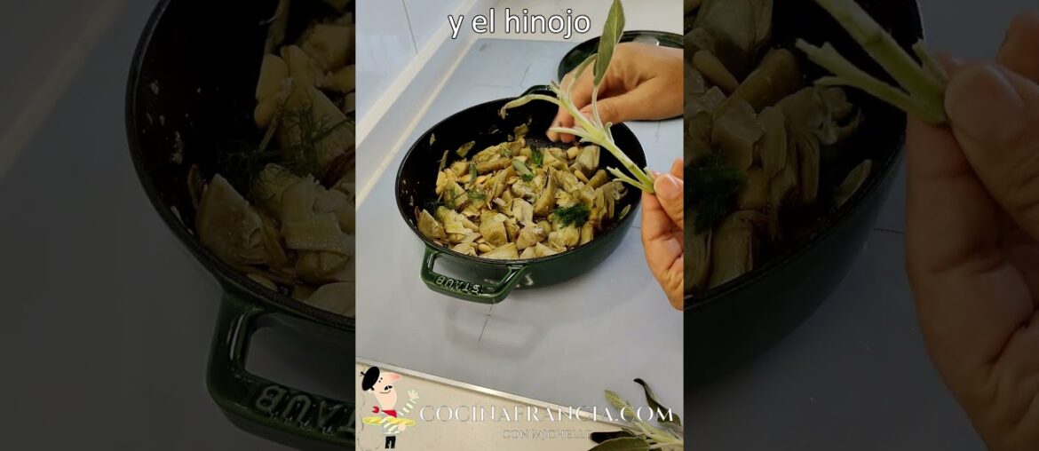 Receta francesa de Alcachofas a la salvia fresca