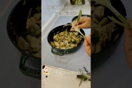 Receta francesa de Alcachofas a la salvia fresca