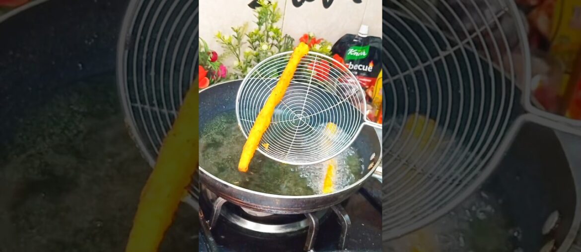 Crispy Japanese Long Fries 🍟#crispy #long #french #shorts #japanese