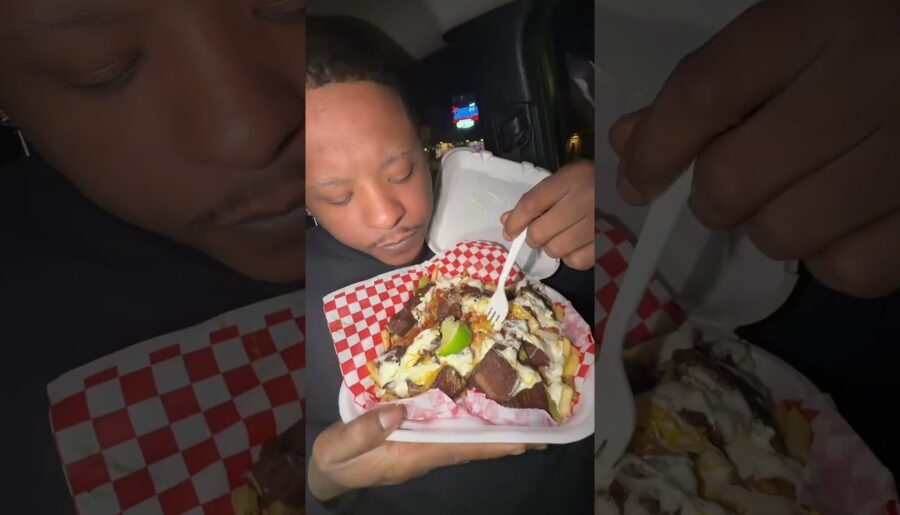 Gyro fries #food #foodie #fyp  #shorts #short #fypage