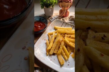 Instant Crispy French Fries Recipe #shorts #frenchfries #food #fyp #recipe #viral #trending #yt
