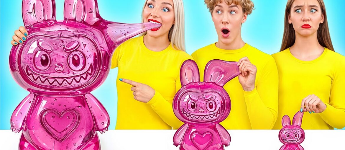 Big, Medium and Small Plate Challenge | Delicious Food Recipes by Multi DO Challenge