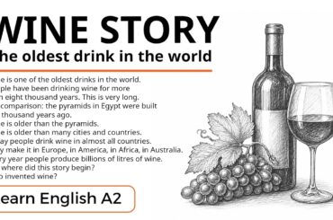 English Listening Practice (A2) | History of Wine