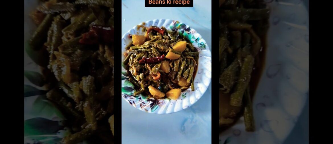 #French Beans ki sabji 🤗👌#how to make  beans aalu recipe #आलू बींस कि  सब्जी