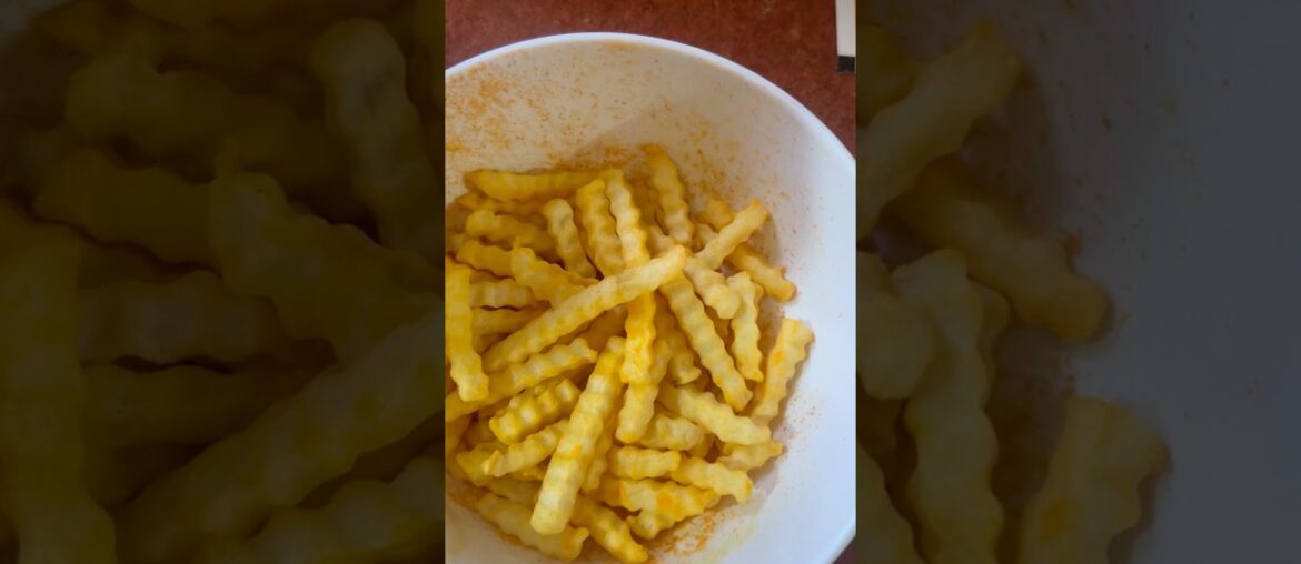 French fries in air fryer #trending #airfryer #fastfood