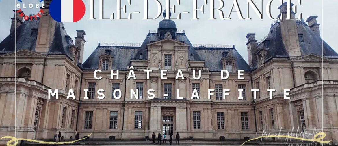 Hidden French Castle Near Paris France🇫🇷 Château de Maisons-Laffitte Interior Full Walking Tour 4K