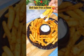 McDonald's Style French Fries at Home | Crispy & Perfect Recipe 🍟#shorts#trending#frenchfries#fyy