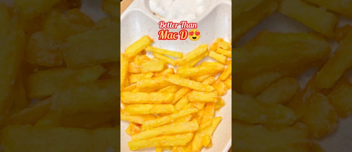 Crispy & Cruchy French Fries🍟😋#shorts#frenchfries#fries#easyrecipes#cooking