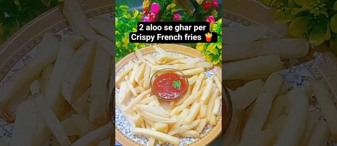 2😱 minutes me French fries 🍟#shorts  #recipe #viral #cooking #frenchfries #frenchfood