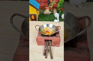 Miniature Chips Fry Recipe 🍟 Crispy Tiny French Fries #shorts