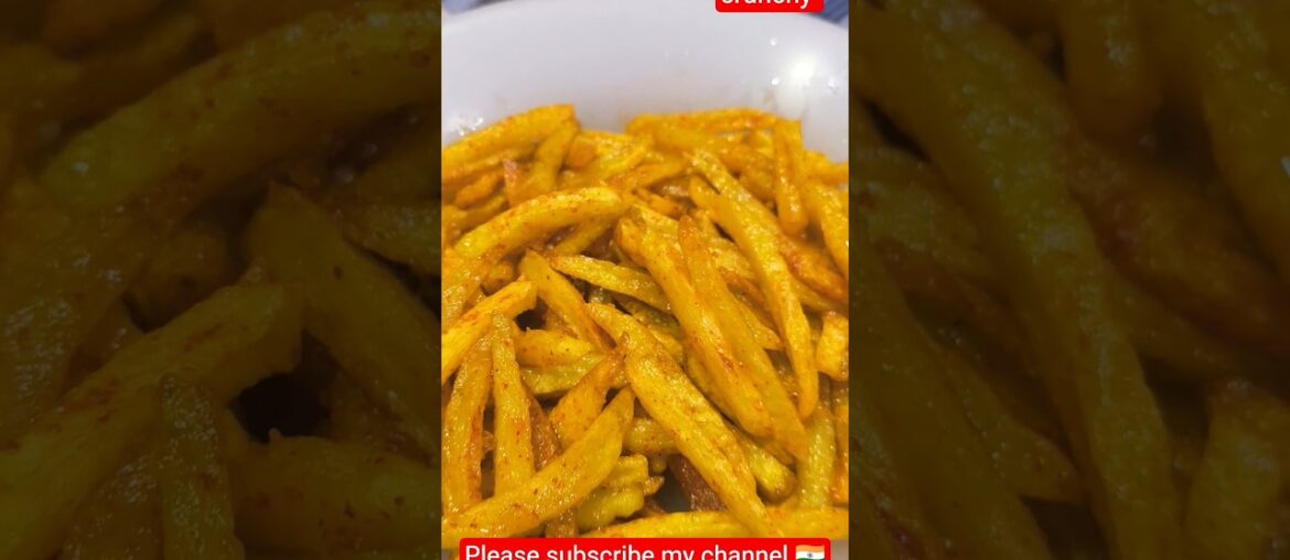 french# fries 🍟 homemade #recipe (Nidhaas Kitchen) 👍
