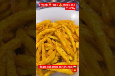 french# fries 🍟 homemade #recipe (Nidhaas Kitchen) 👍
