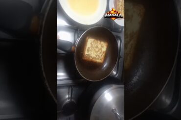Golden French Toast Recipe! Breakfast Banaye Special,#food ,#cooking ,#recipe ,#breakfast ,#fyp ,