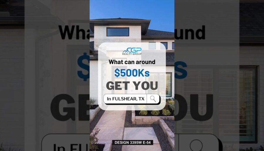 What around $500Ks Gets You in Fulshear TX | 4 Bed Perry Homes Model Tour