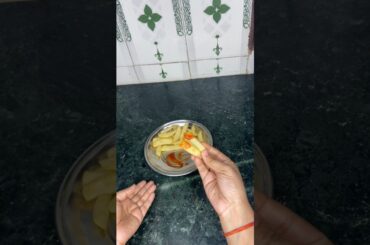 Homemade French Fries Recipe 😋 #shorts #frenchfries
