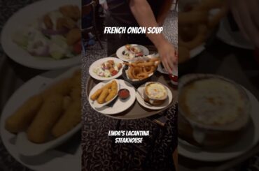 French Onion Soup at Linda’s LaCantina Steakhouse