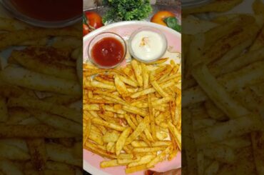 french fries majedar aasan recipe 👈🤤#yosho #recipe #voiceacting #shorts #nobatidao #deliciousmeals