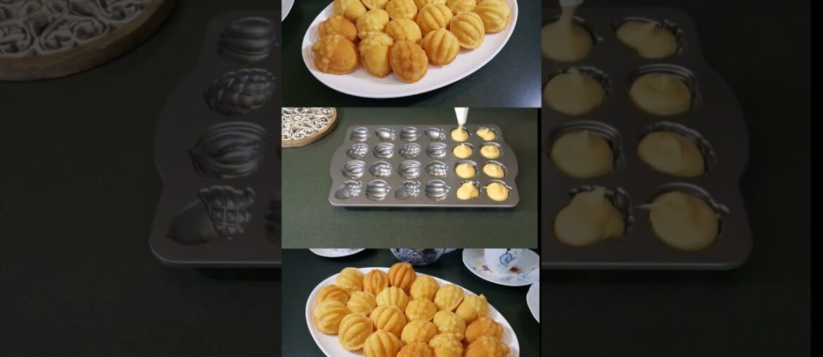 Французское печенье мадлен #delicious #yummy #recipe