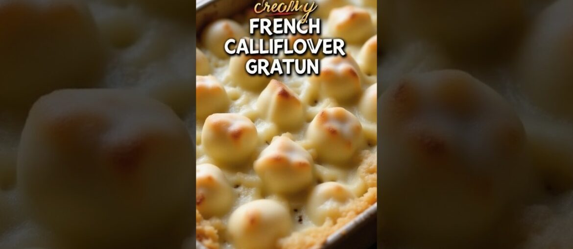 Creamy French Cauliflower Gratin You’ll Crave Every Time!# HM Channel #food#shortsfeed#