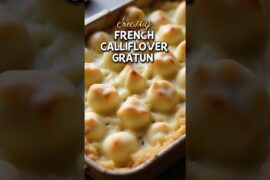Creamy French Cauliflower Gratin You’ll Crave Every Time!# HM Channel #food#shortsfeed#