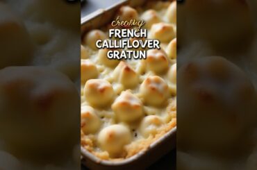 Creamy French Cauliflower Gratin You’ll Crave Every Time!# HM Channel #food#shortsfeed#