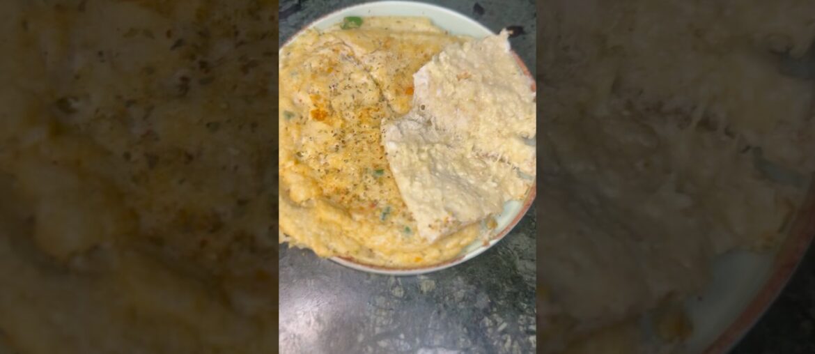 High-protein French Omelette for muscle gain & healthy mornings💪😊 #FrenchOmelette #GymMeal #HighPr