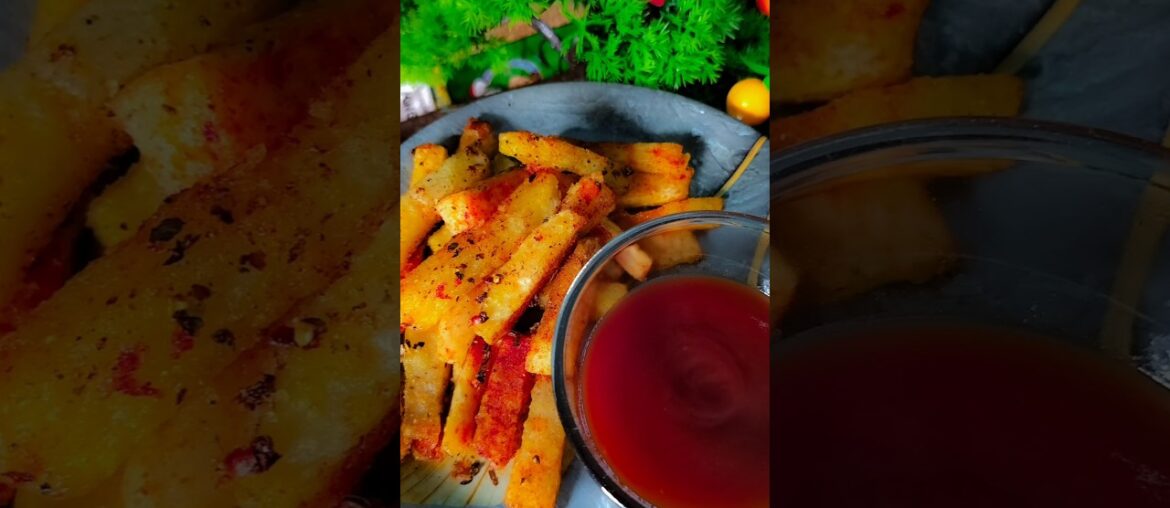 Potato Sticks Crispy French Fries #sanukitchenom #cooking #food #delicious #recipe #noodlesalad
