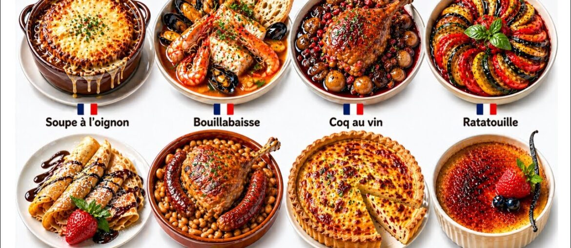 All French cuisine explained 🇫🇷
