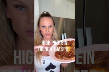 Protein French Toast Weight Loss Recipe🍞⬇️#healthyrecipes #proteinrecipes #weightloss #loseweight