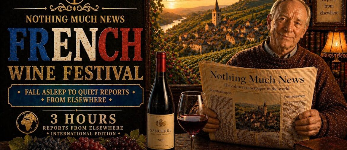Fall Asleep at a French Wine Festival | Nothing Much News (3 Hours)