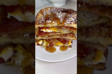 French Toast Breakfast Sandwich 😋🍳 #LexyMogul #BreakfastIdeas