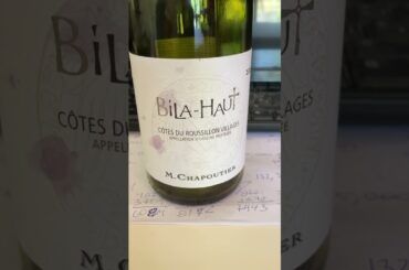 27AP26 Bila-Haut Cotes du Roussillon Villgs 2024, #chapoutier ,  #france , #wine , #winetasting