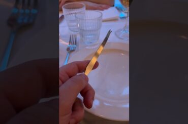 A lobster pick in a French restaurant #france