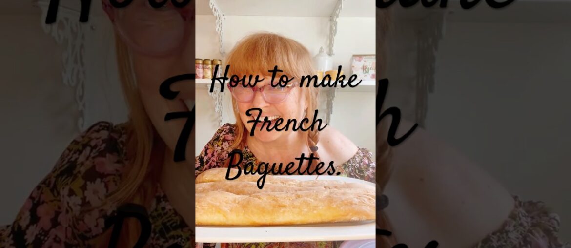 How to make French Baguettes #bread #recipe #foodie