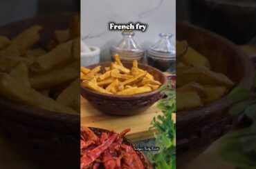 Let's try this French fry recipe 😋#recipe #food #shorts #youtubeshorts #easyrecipe #cooking #snacks