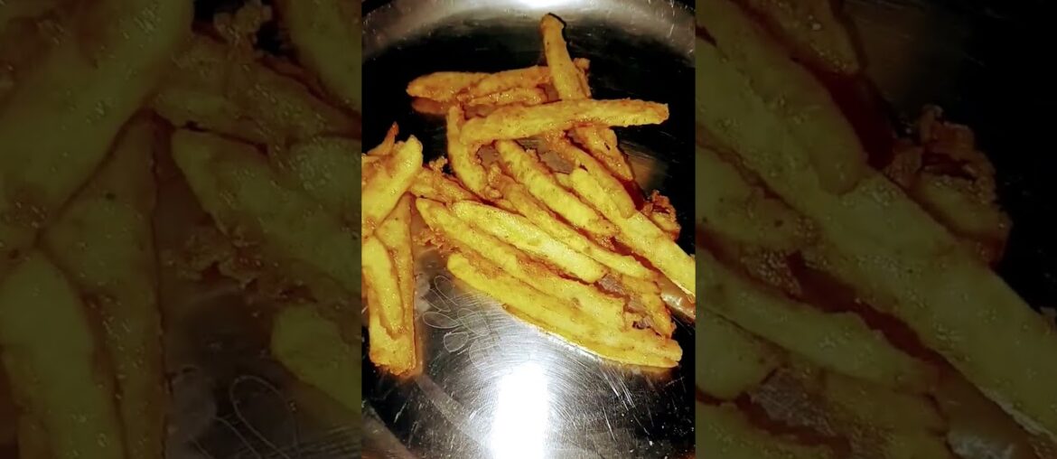 French fries recipe #French fries recipe #shortvideo #food #suscribe #cooking #easyrecipe #fry