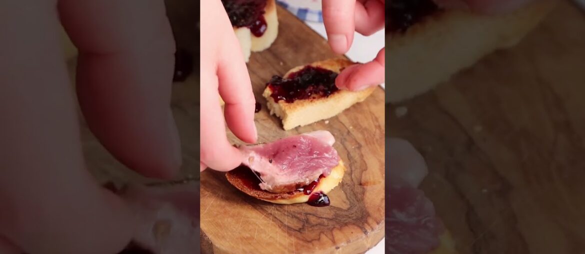 3 gourmet duck appetizers in 15 min 🦆 #duckrecipe #appetizer #dinnerparty #gourmetfood