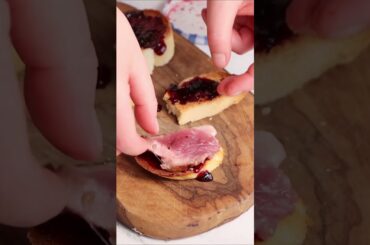 3 gourmet duck appetizers in 15 min 🦆 #duckrecipe #appetizer #dinnerparty #gourmetfood