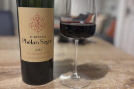 Chateau Phelan-Segur. Disappointing young Bordeaux with a query on TCA.