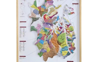 Burgundy 3d Wine Map