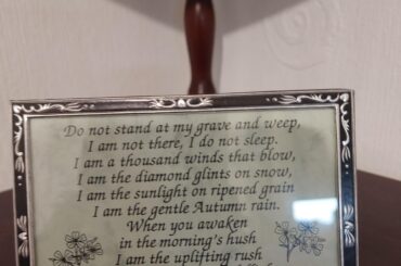 Is this morbid to have in a bedroom?