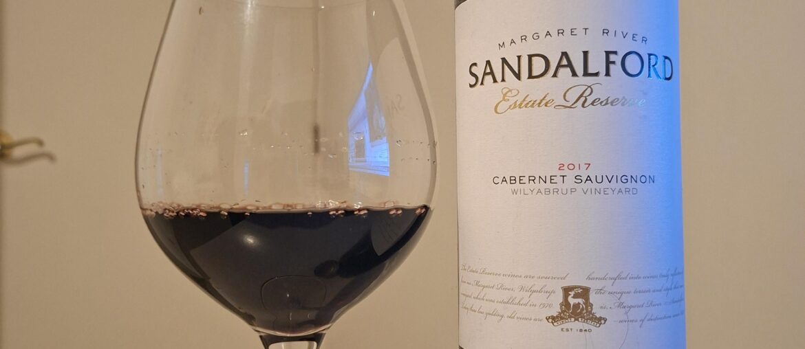 Sandal Estate Reserve Cabernet Sauvignon (2017) Margaret River, Australia